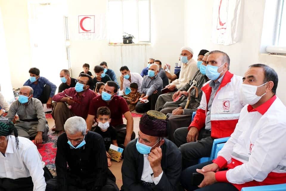 آموزش آگاهی از خطرات مین و مهمات منفجر نشده در ثلاث باباجانی